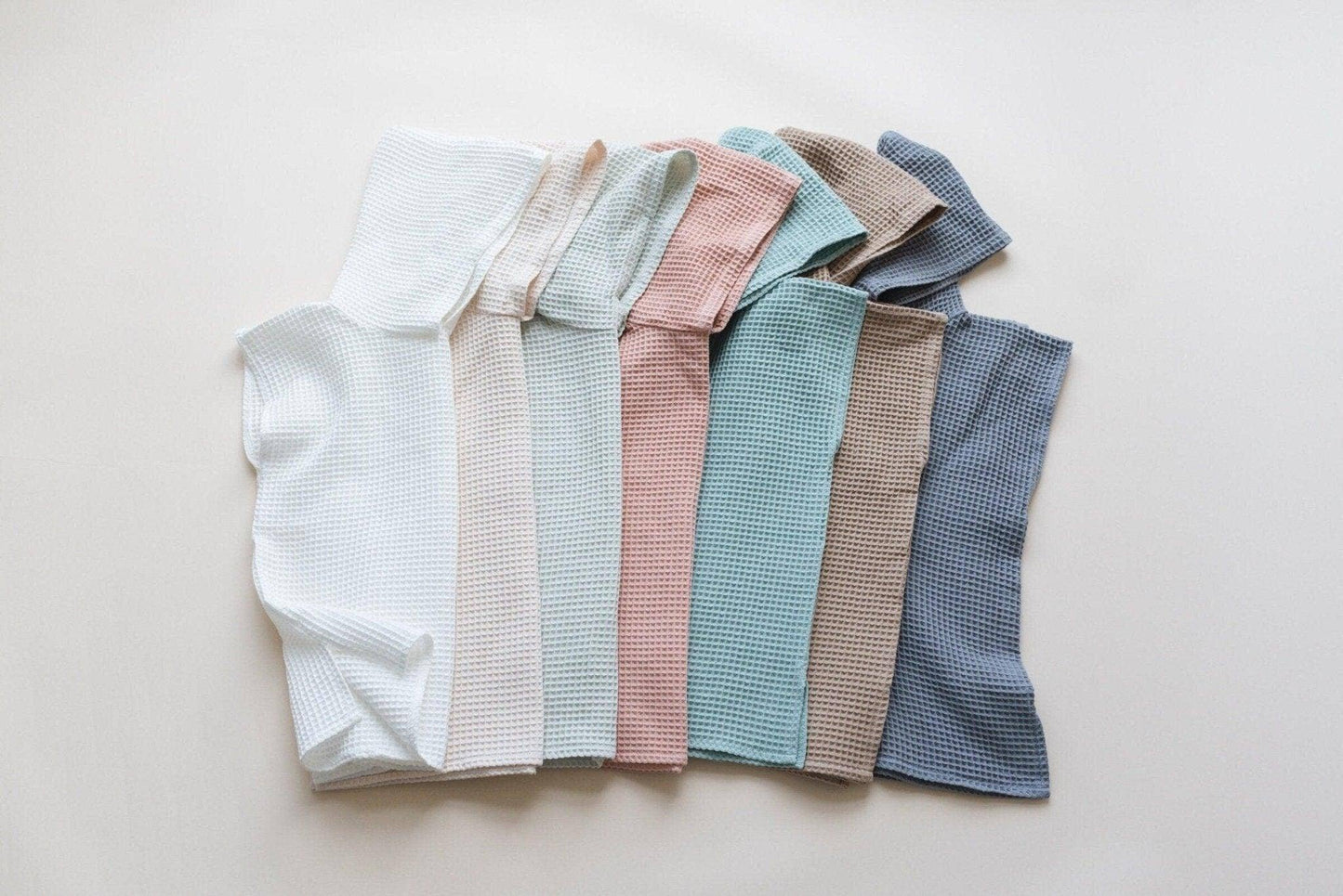 Organic Cotton, Waffle Beach Towel Poncho