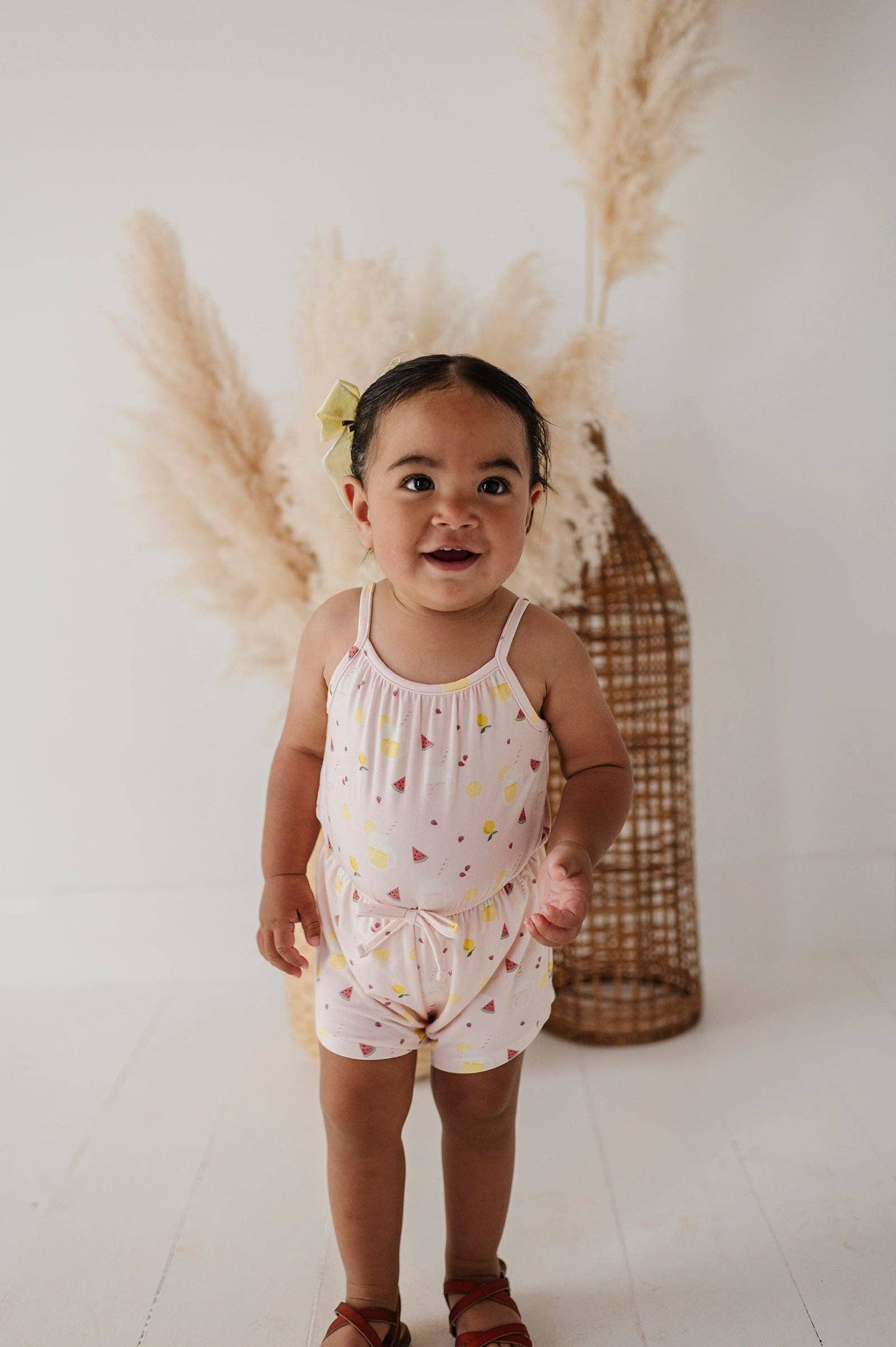 Strawberry Lemonade Romper