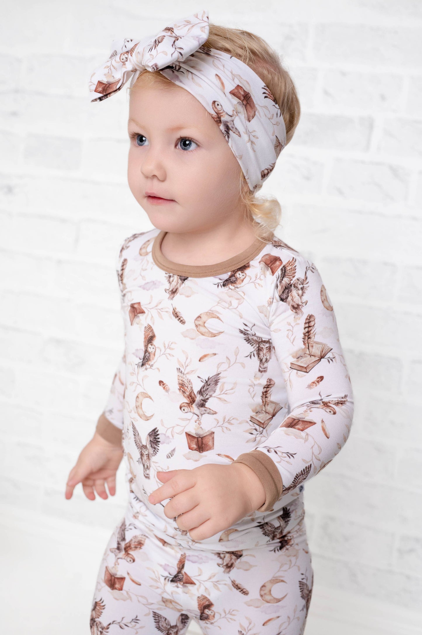 Feathers and Fables TENCEL™ Modal Long Sleeve PJ's