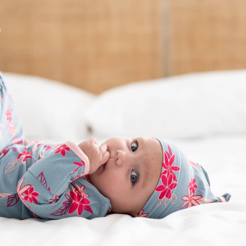 Tiare Breeze Baby Bamboo Knotted Hat