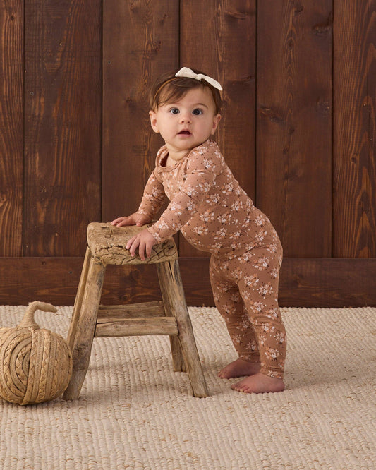 Bamboo Pajama Set Fall Floral
