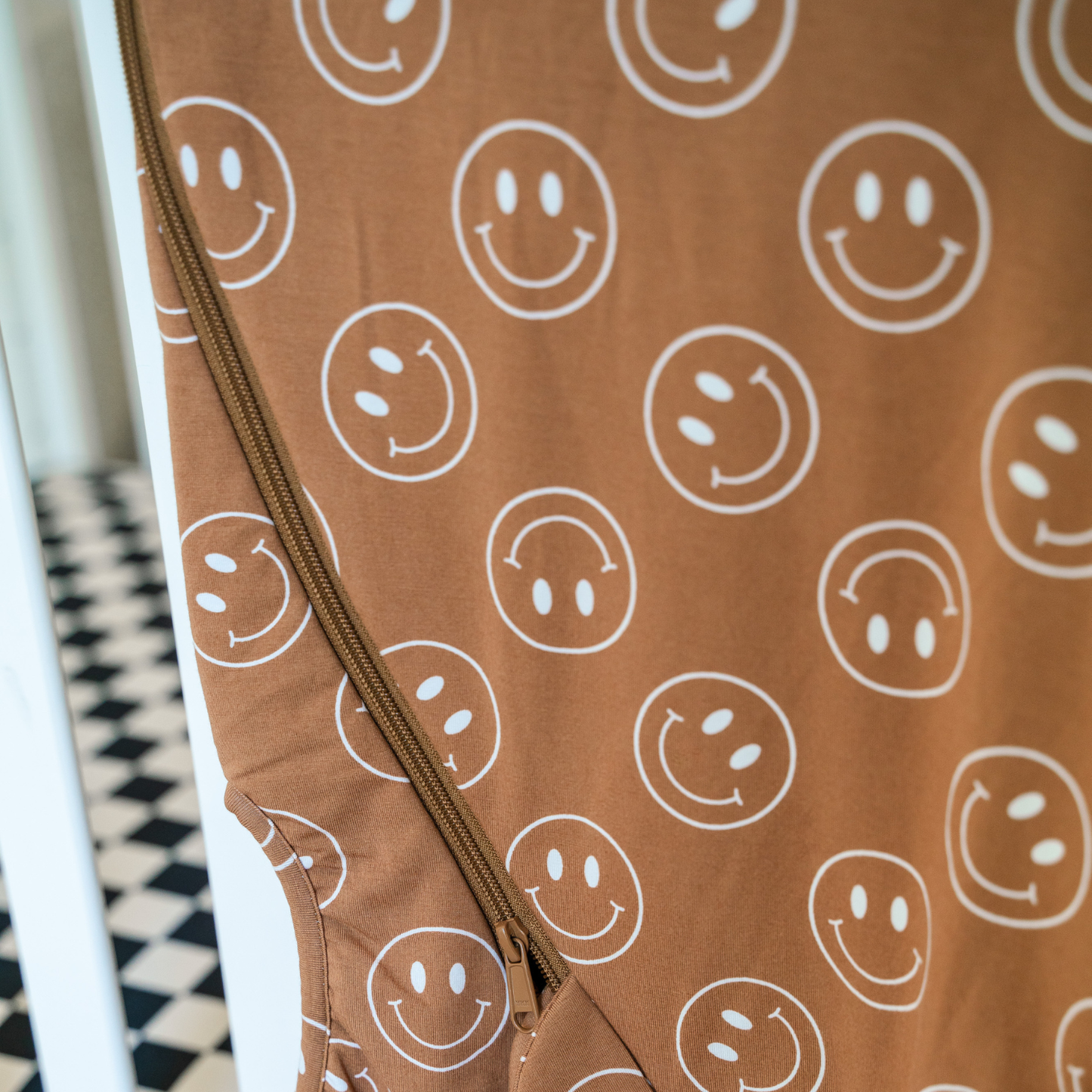 Bamboo Sleepsack | Caramel Smiley