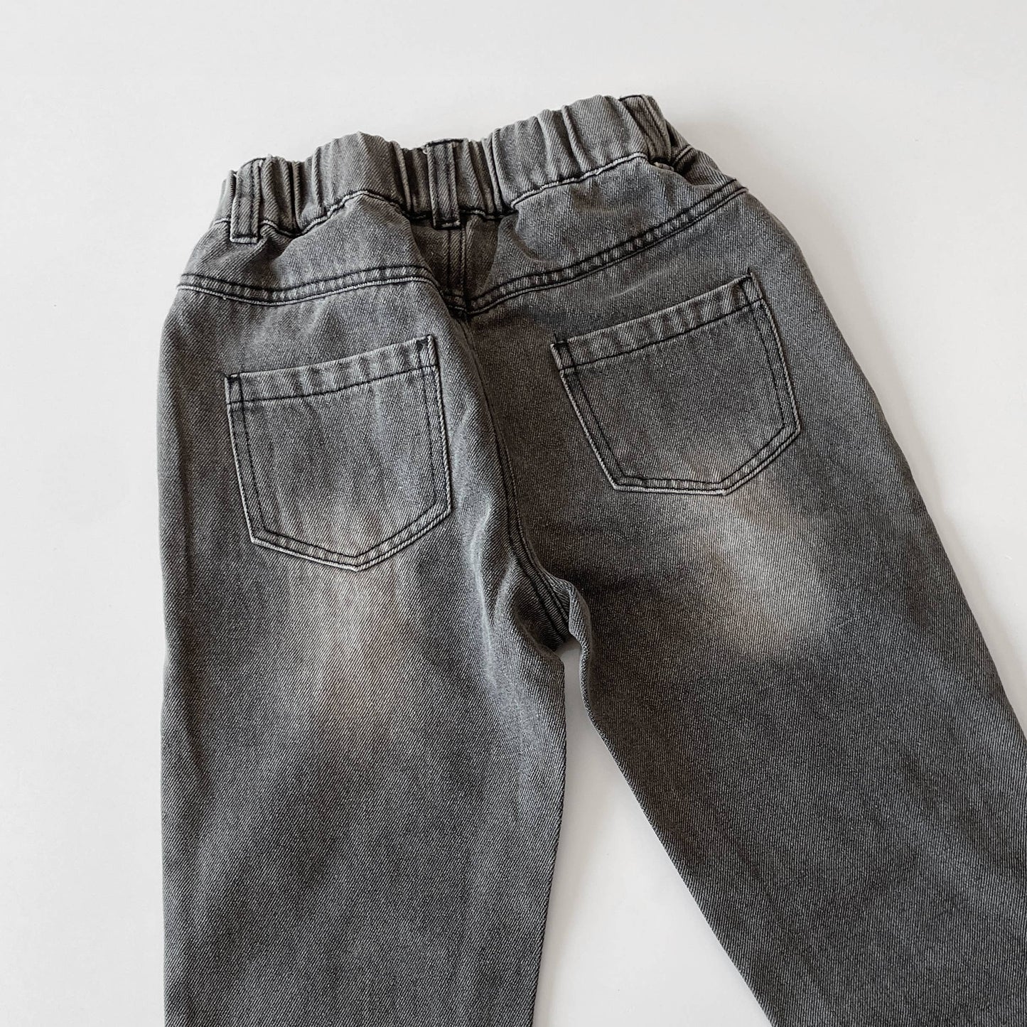 Toddler Relaxed Straight Gray Wash Denim 4/5t