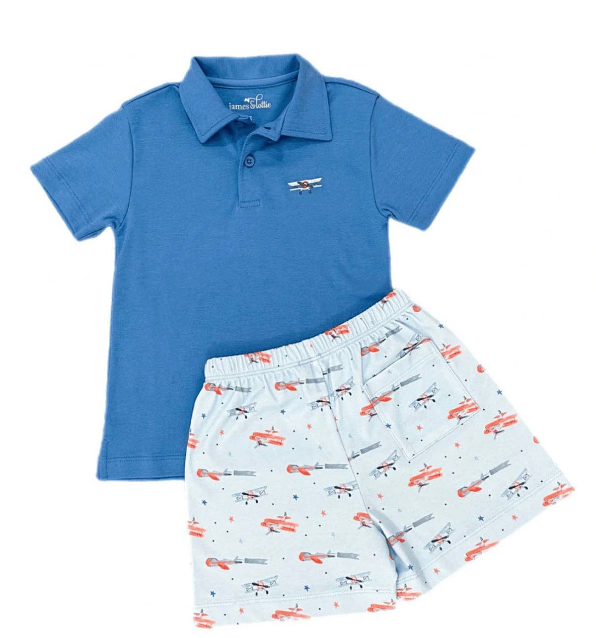 Airplane Knit- Airplane Polo
