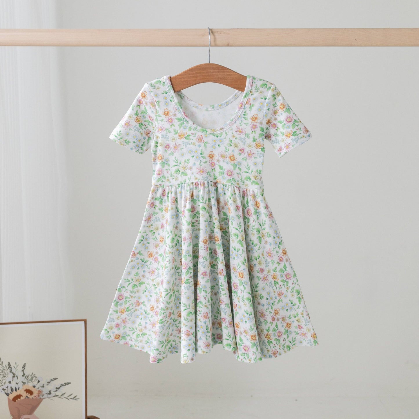 Spring & Bloom Cotton Twirl Dress