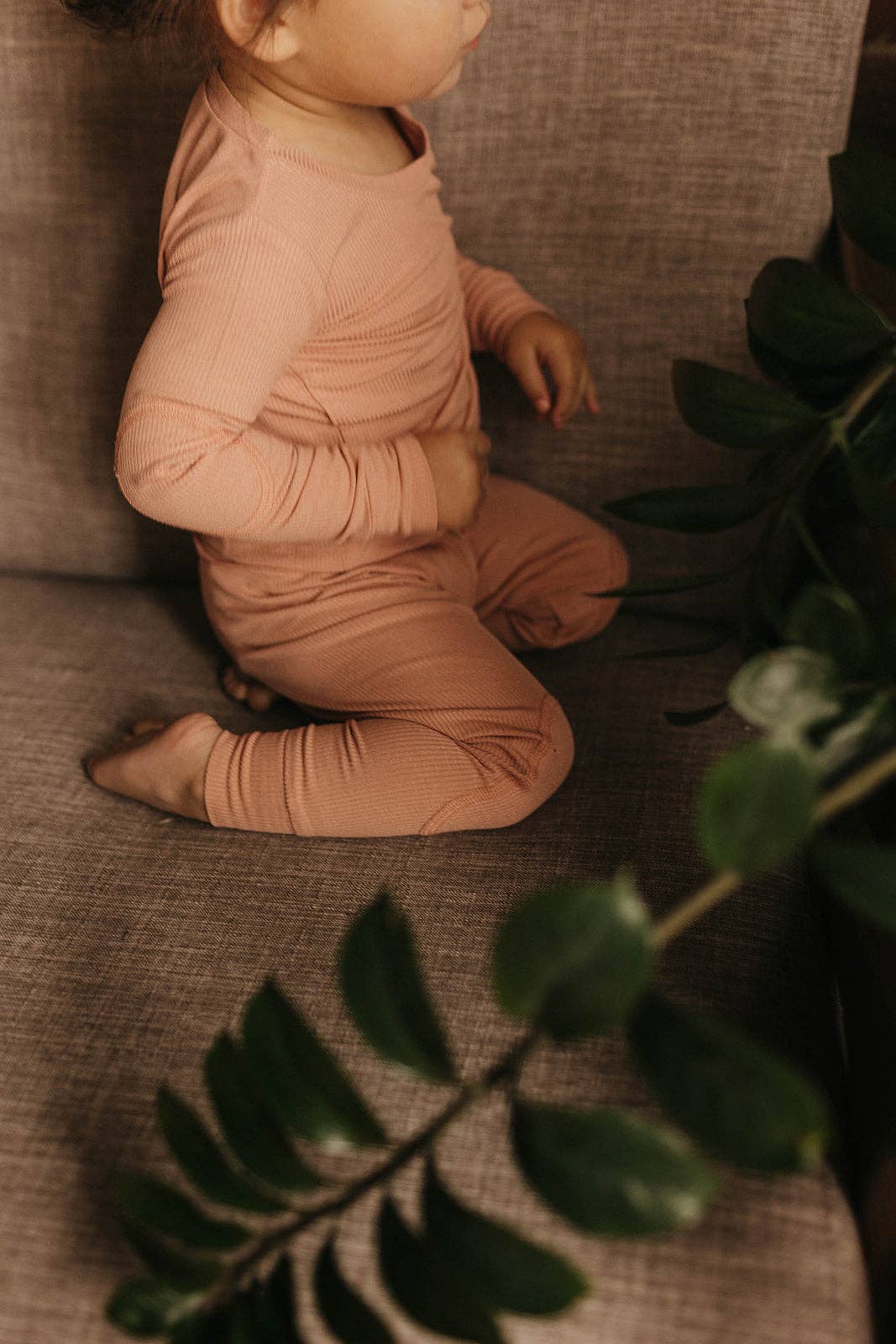 Ribbed Coco, Bamboo PJ Set || 3t