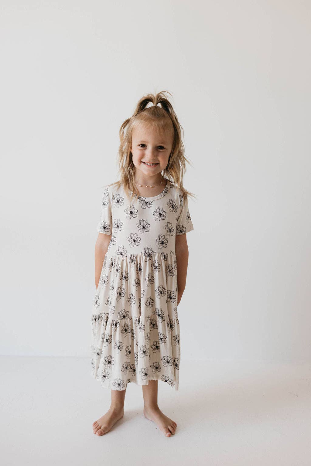 Bamboo Dress | Desert Bloom• 4/5y