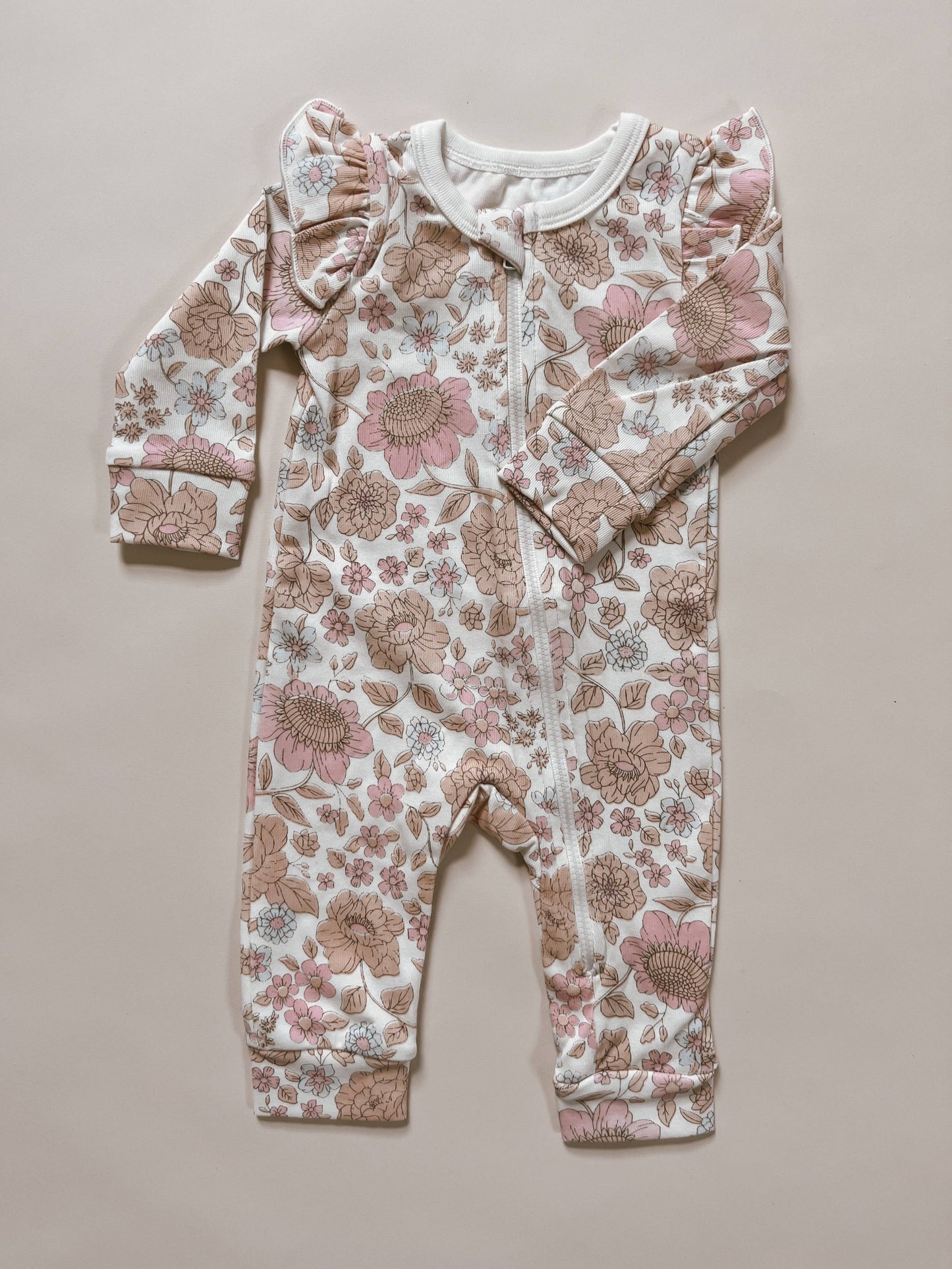 Luna + Luca Floral Jumpsuit + Bow