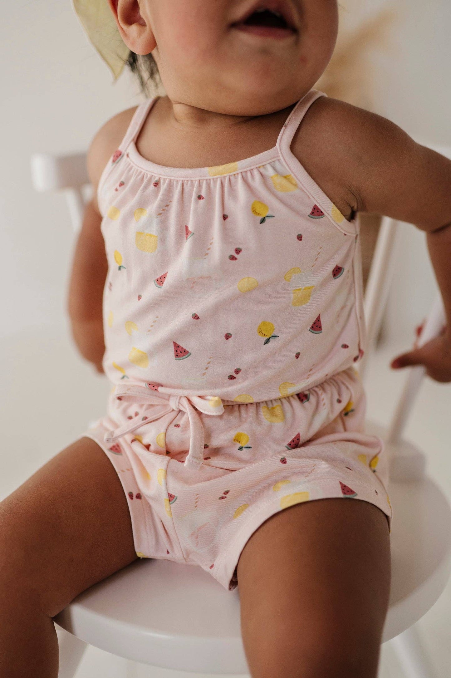 Strawberry Lemonade Romper