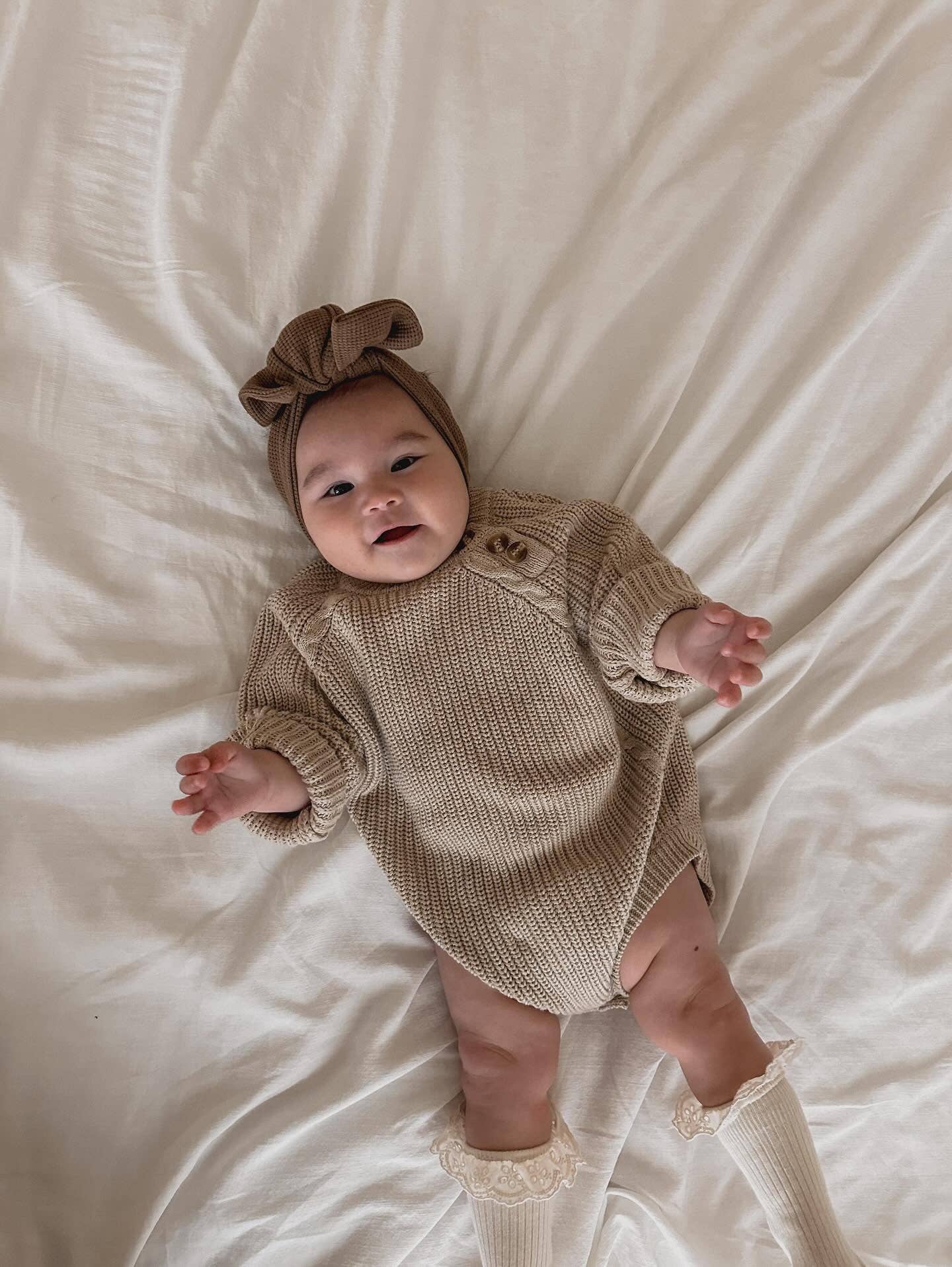 Knit Sweater Romper
