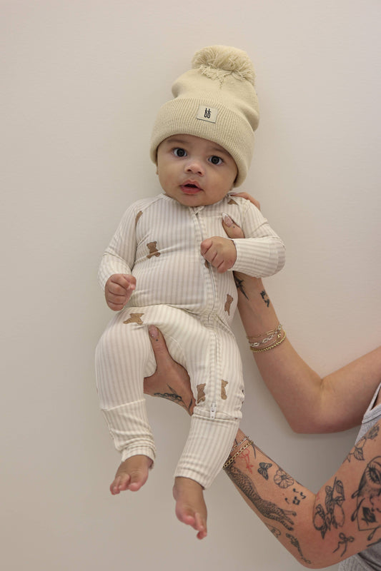 Bamboo Zip Pajamas | Teddy