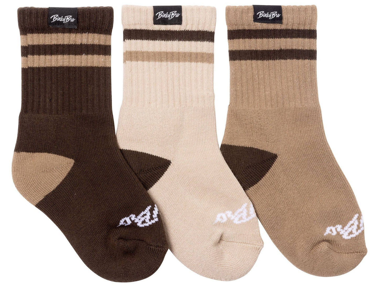 3-Pack Brown socks