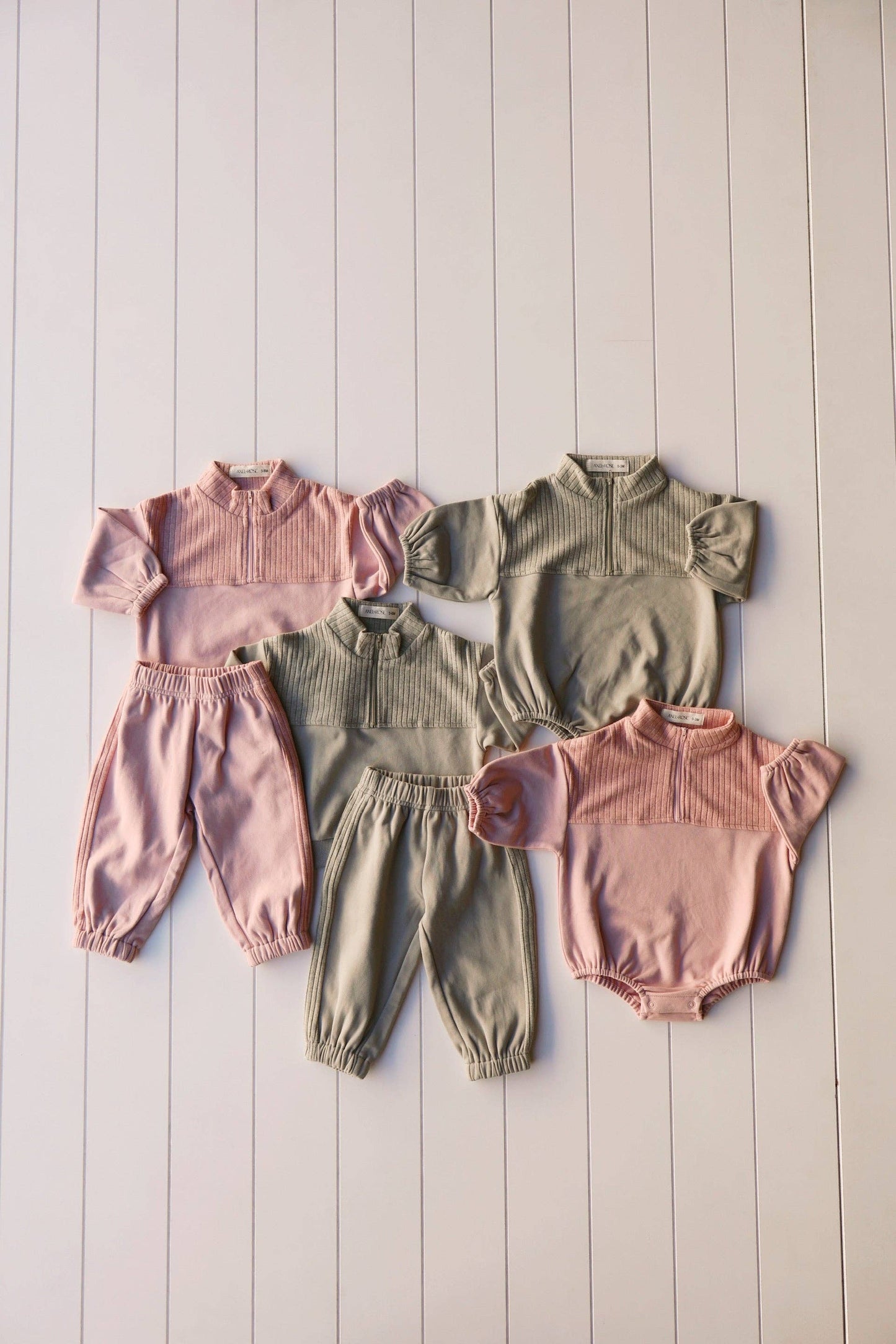 Quarter Zip Sweat Set