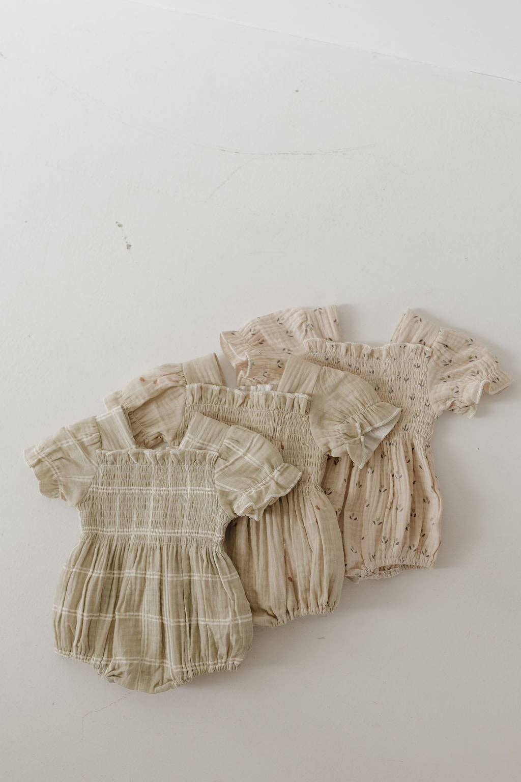 Ruffle Muslin Romper | Silly Goose