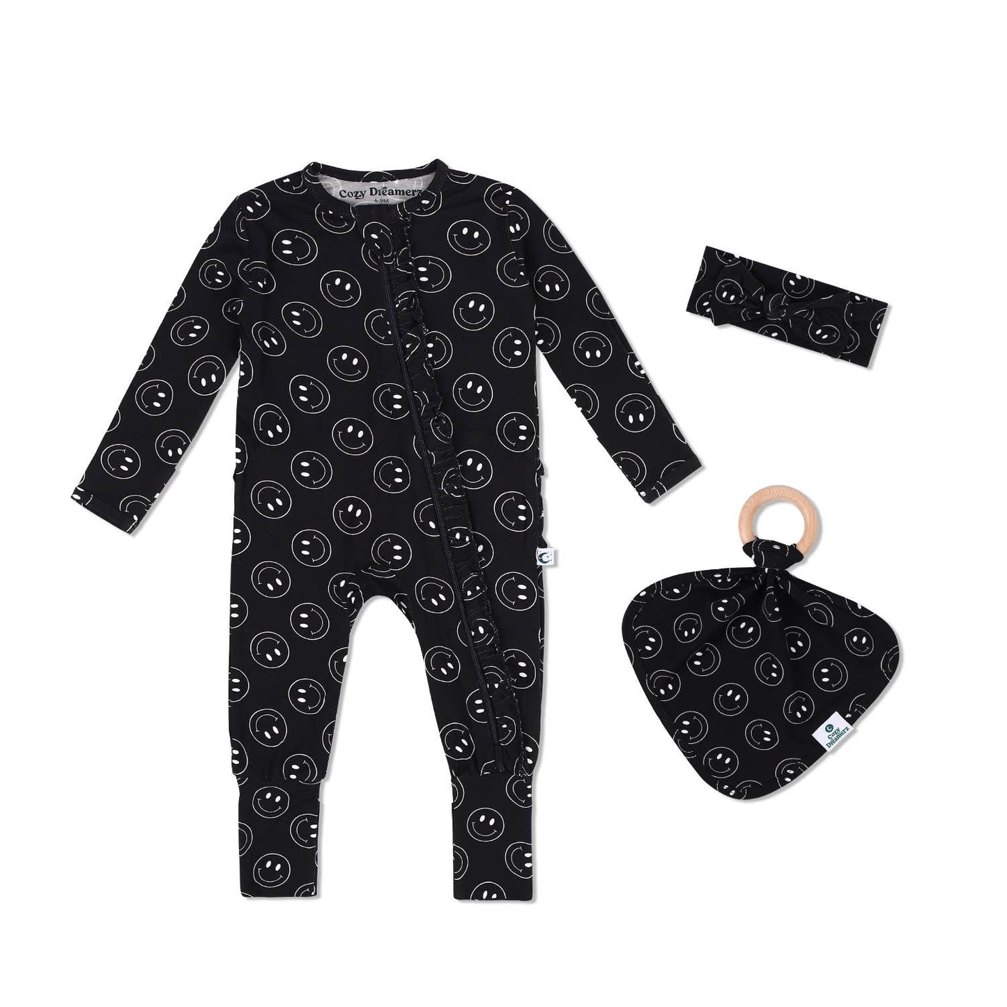Happy - Ruffle Bamboo Sleeper