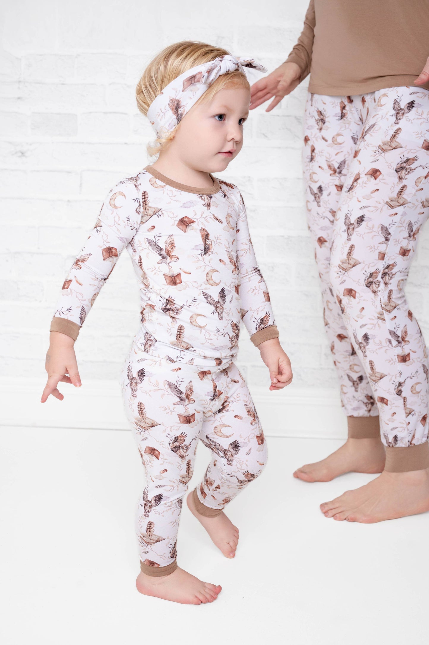 Feathers and Fables TENCEL™ Modal Long Sleeve PJ's