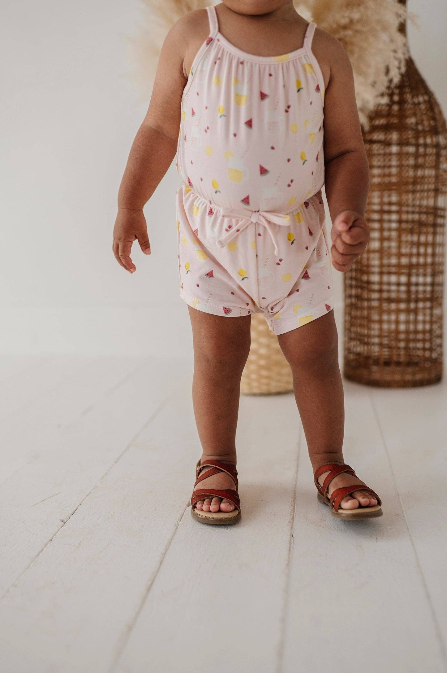 Strawberry Lemonade Romper