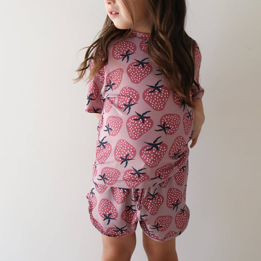 Girl's Bamboo Short Set | Matilda