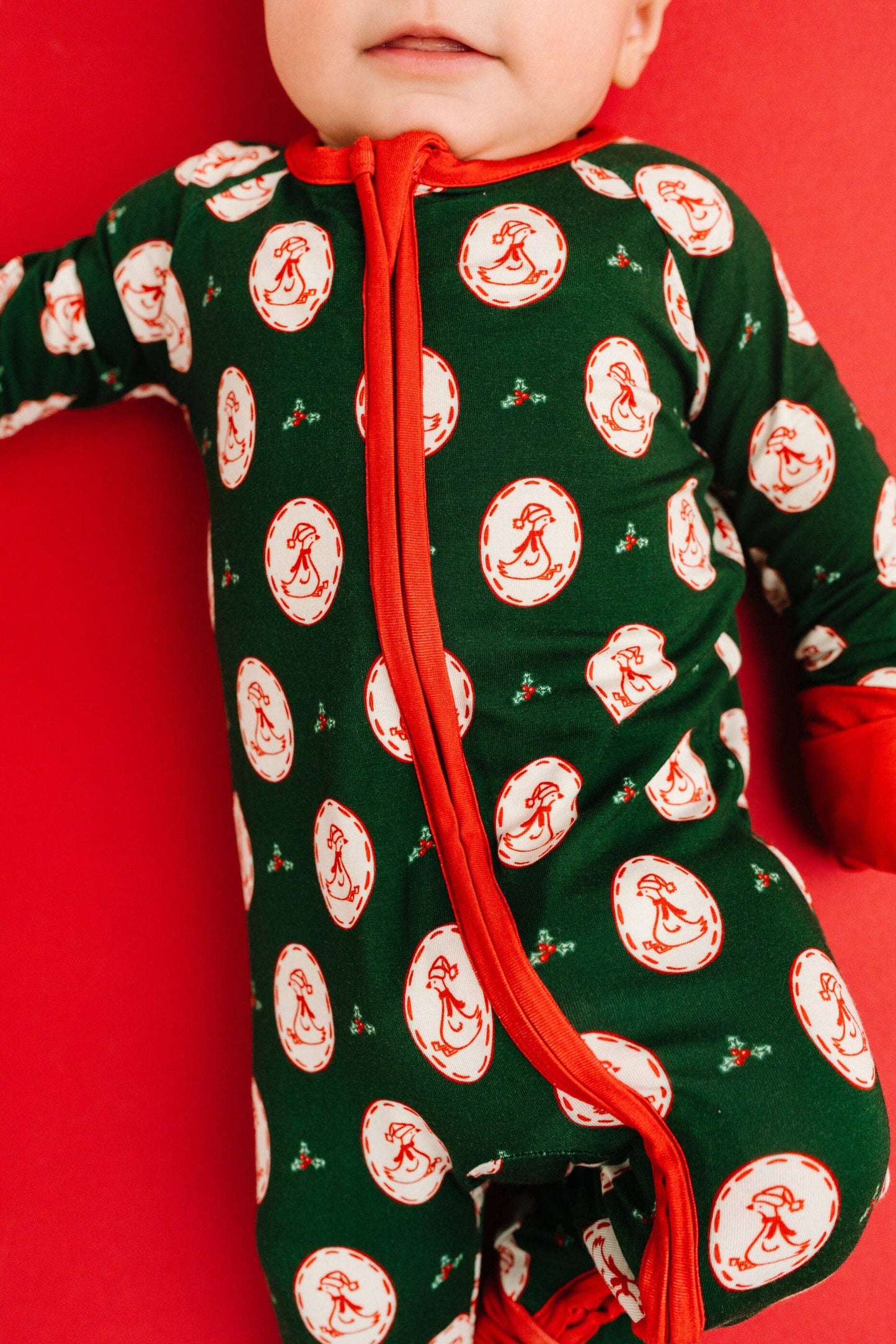 Christmas Goose Bamboo Sleeper