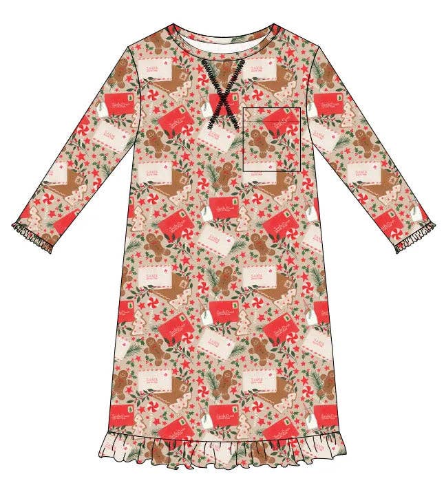 Letters to Santa Bamboo Nightgown