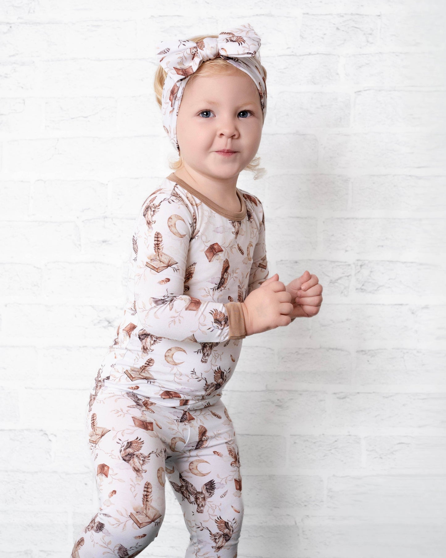 Feathers and Fables TENCEL™ Modal Long Sleeve PJ's