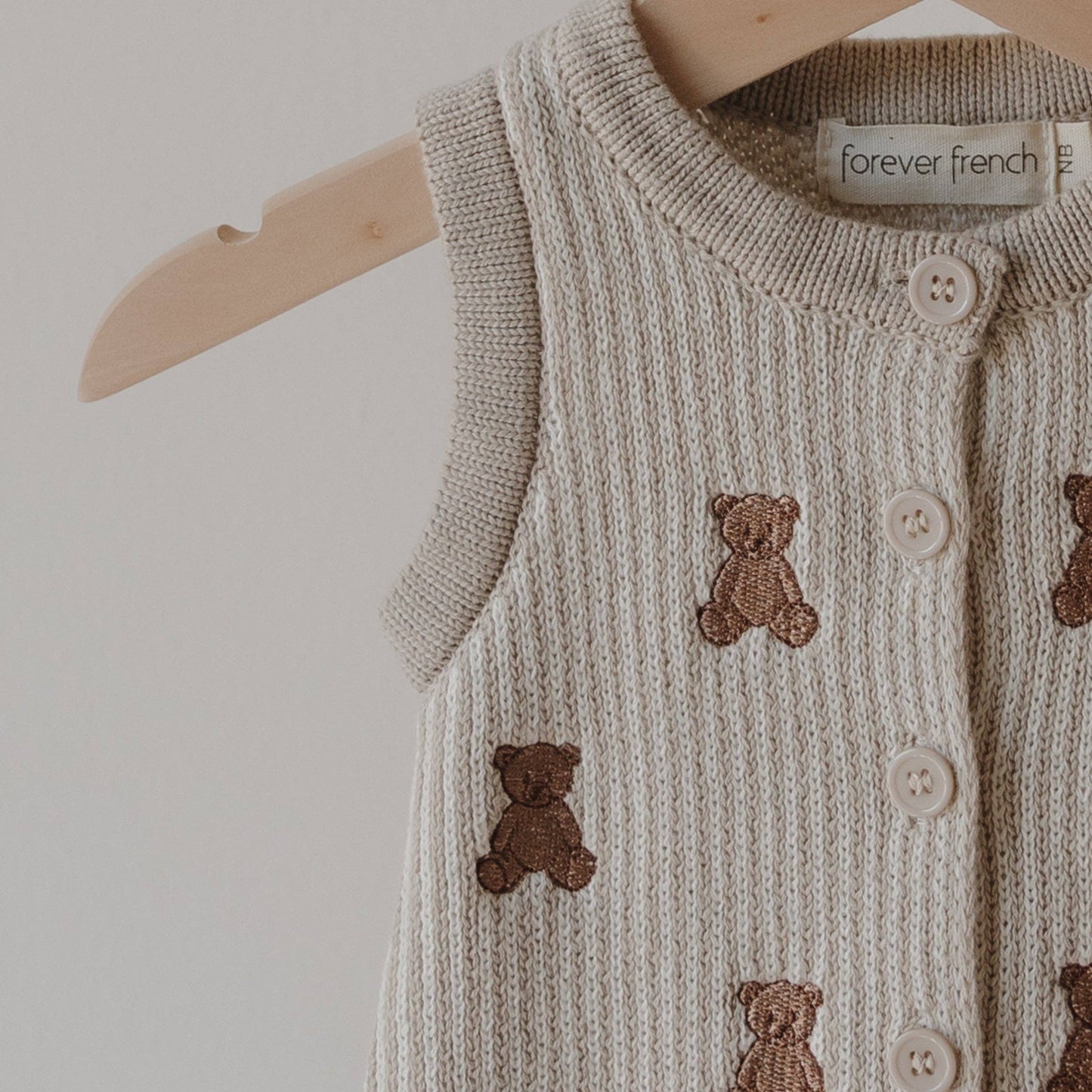 Knit Romper | Teddy