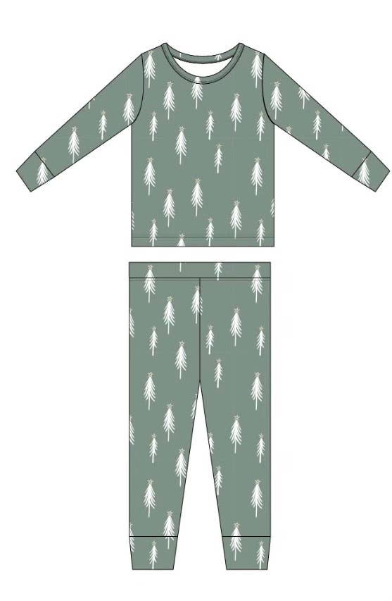 Christmas Tree Holiday 2 Piece Set