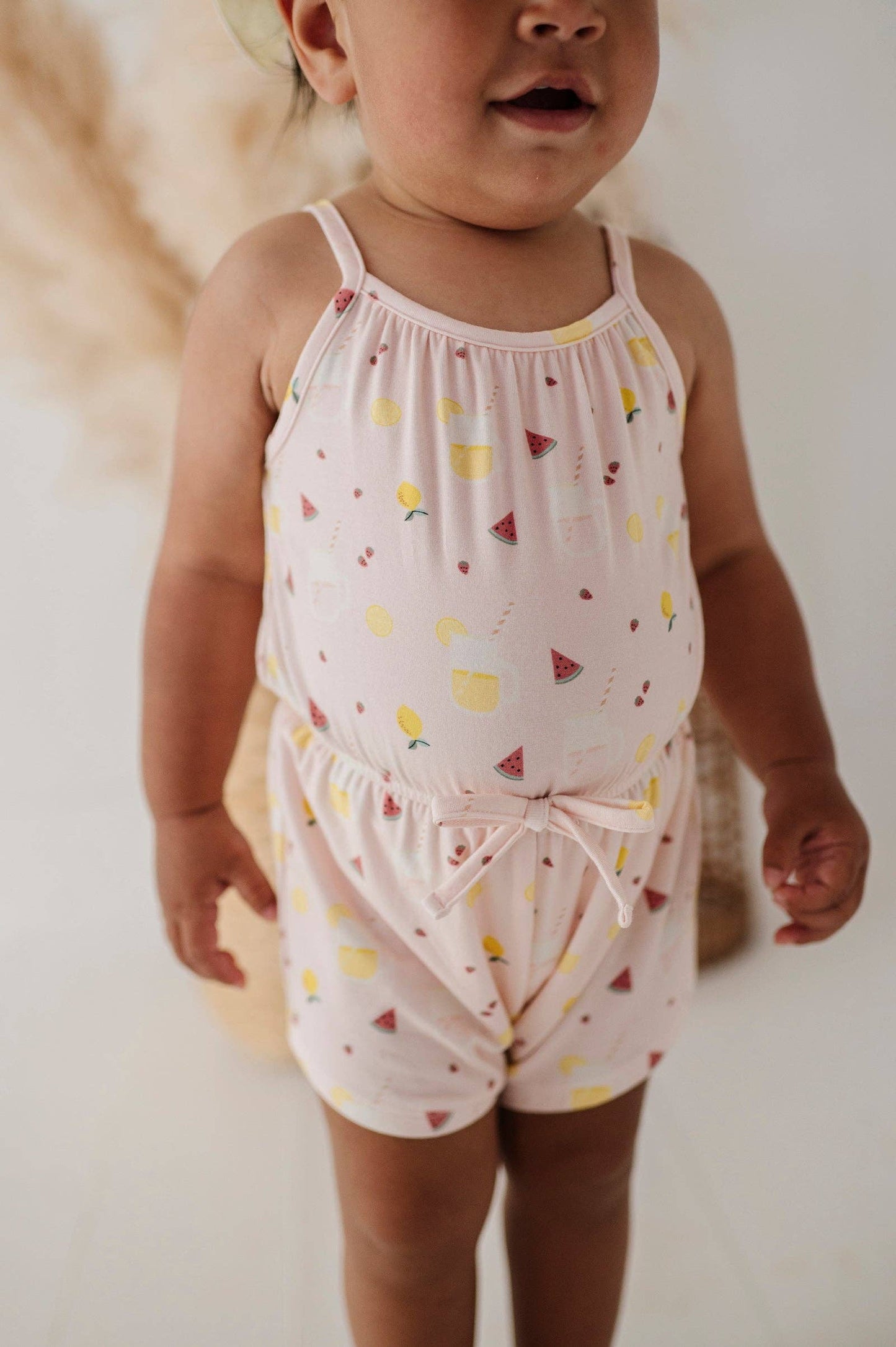 Strawberry Lemonade Romper