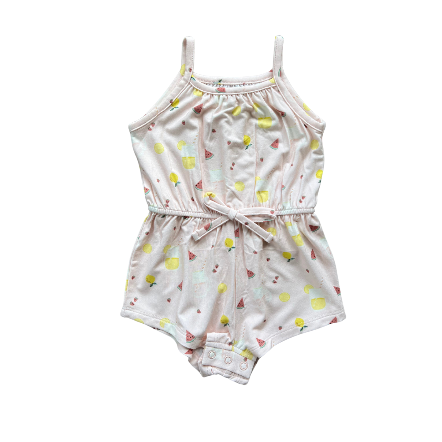 Strawberry Lemonade Romper