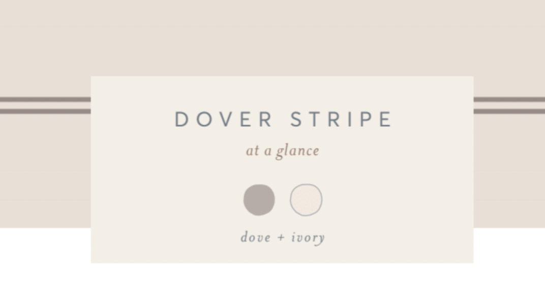 Organic Baby & Kids Reef Henley Crew Neck Tee - Dover Stripe