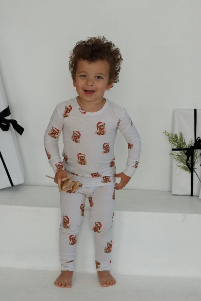 Christmas Teddy 2 Piece Set