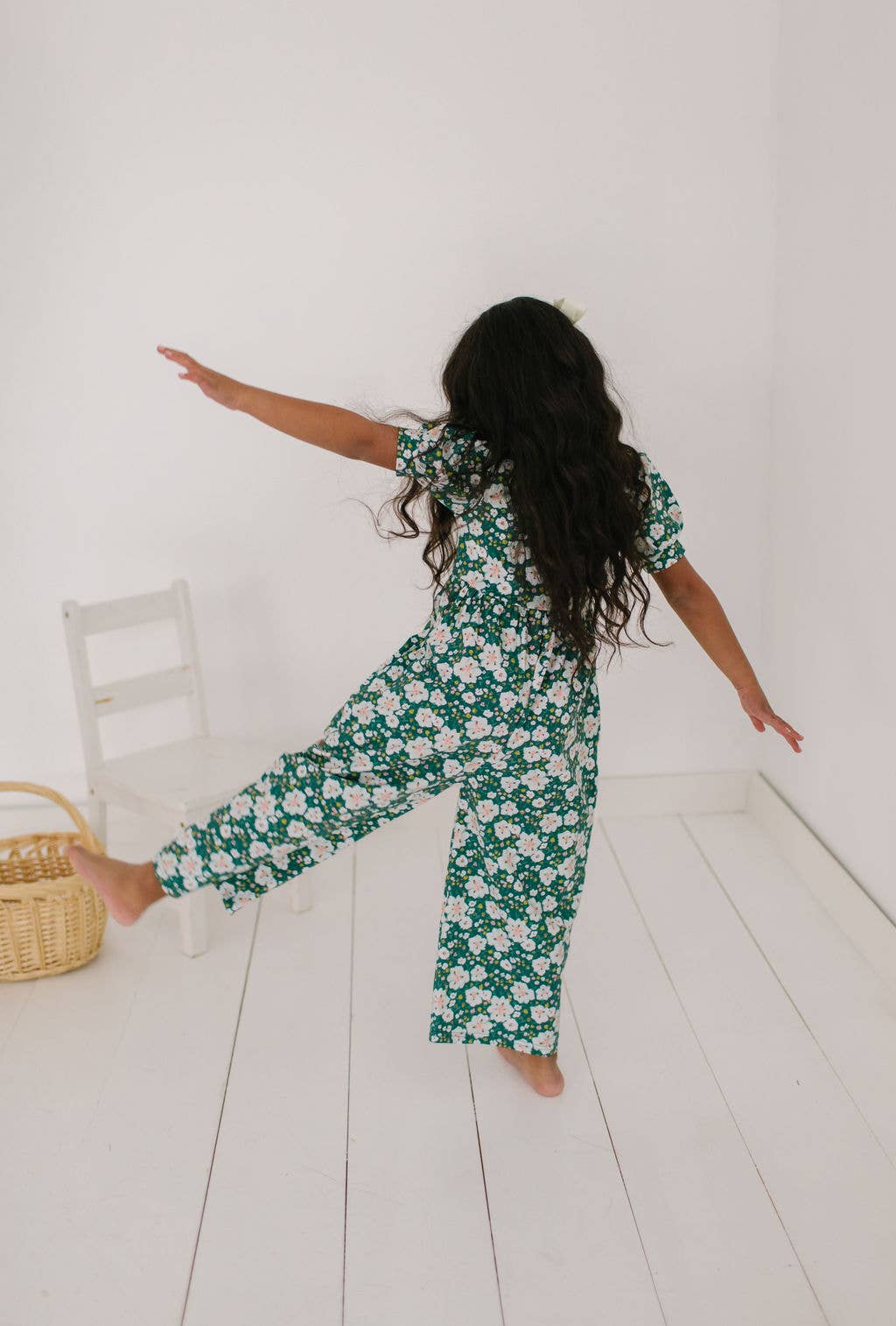 Romper in Canyon Flower | Girls Romper