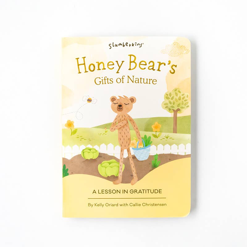 Honey Bear's Gratitude Plush Set - with 2 books!