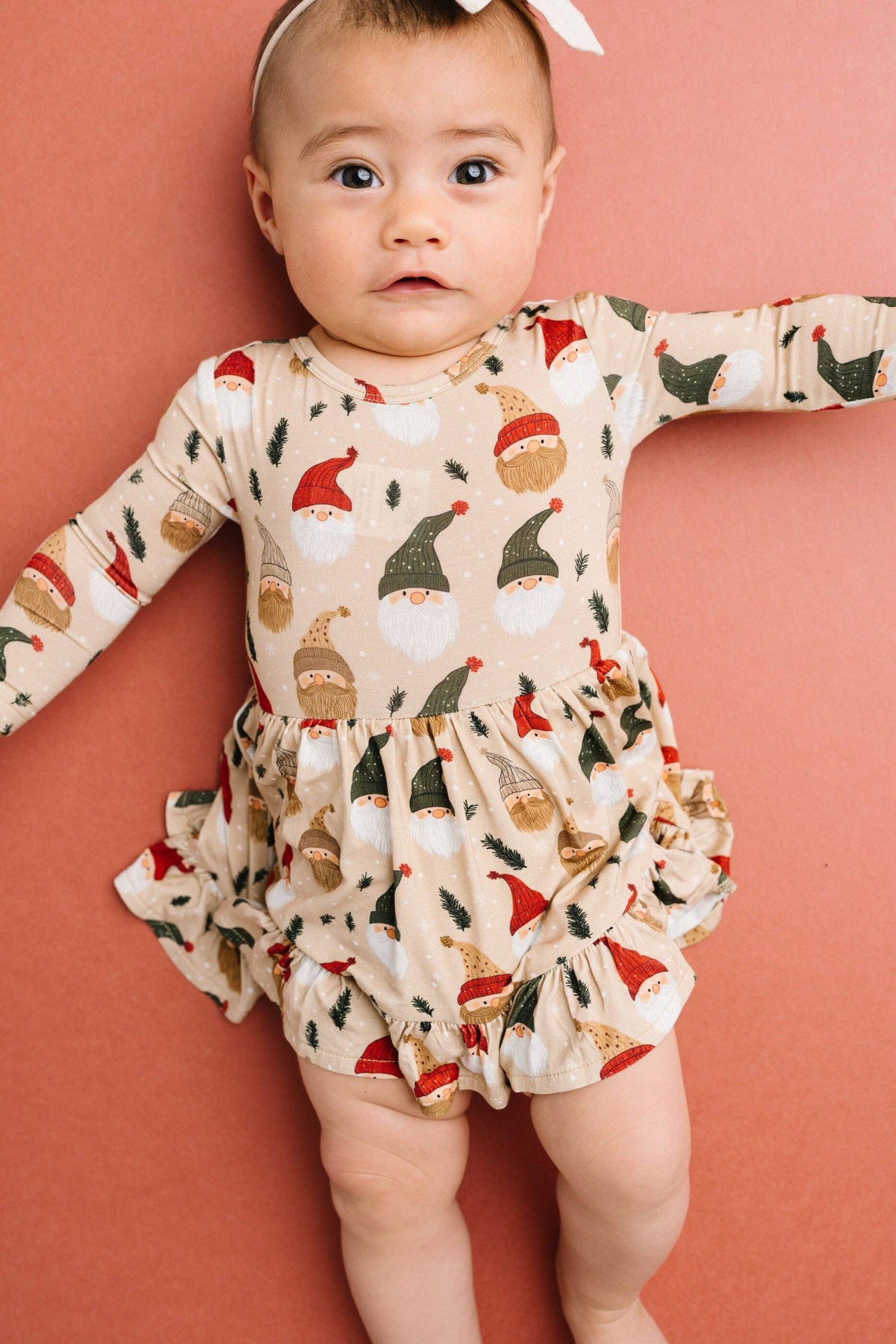 Cozy Gnomes Bodysuit Bamboo Dress