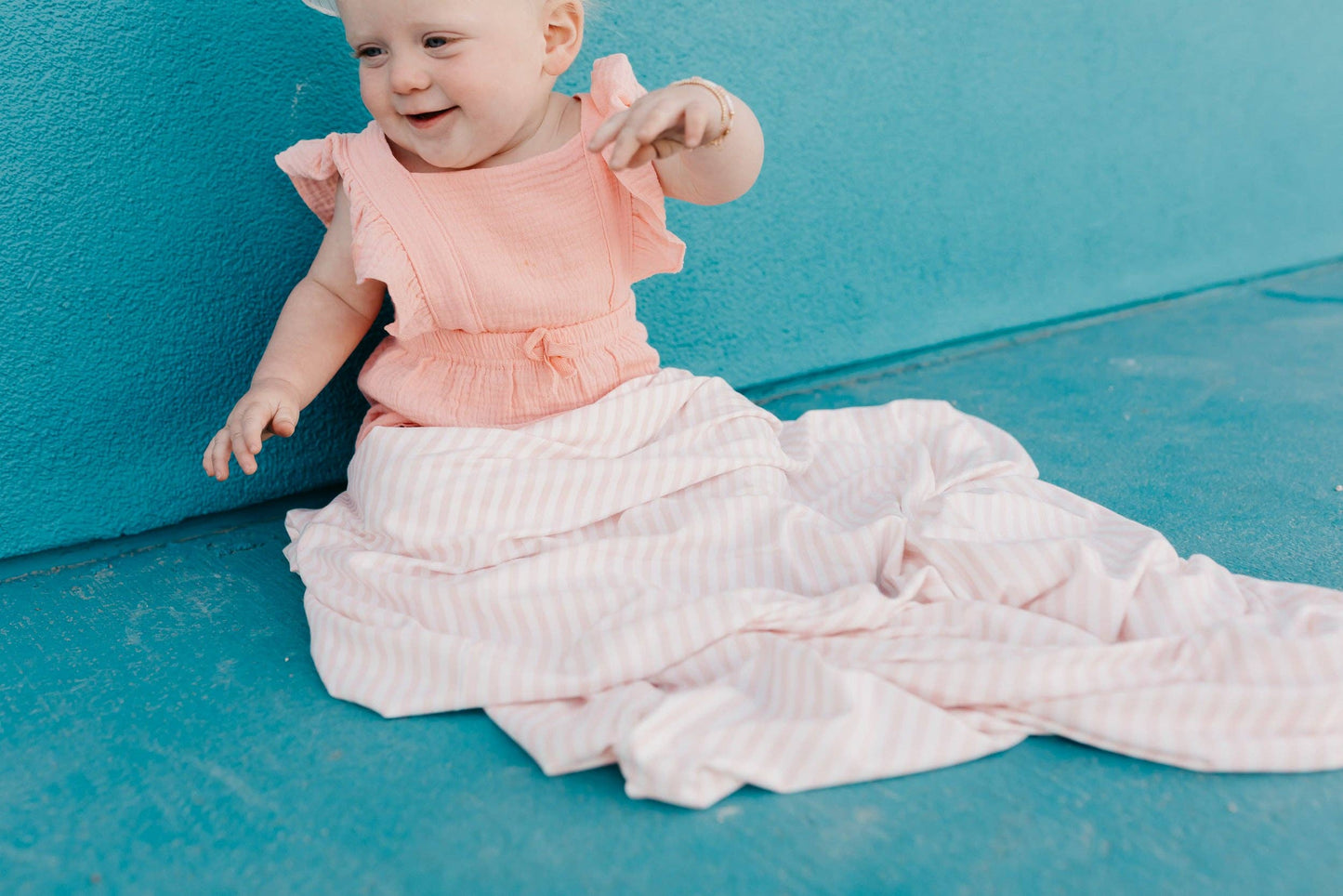 Knit Swaddle Blanket - Winnie