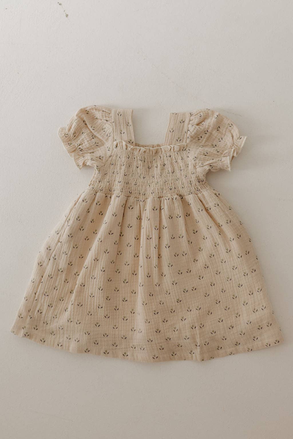 Toddler Muslin Dress | Flora