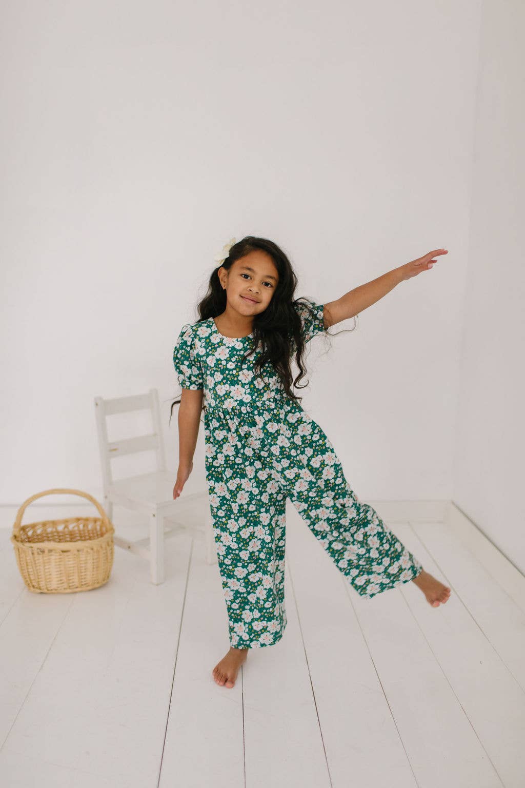 Romper in Canyon Flower | Girls Romper