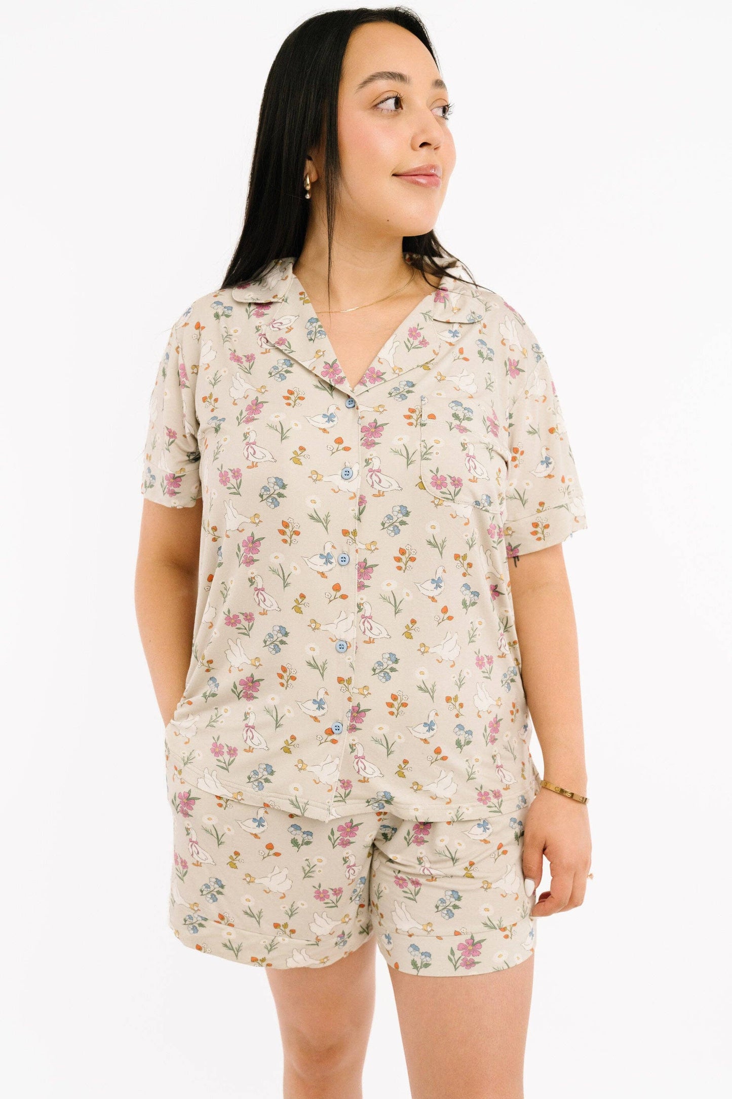 Garden Goose Women's Short Bamboo Set
