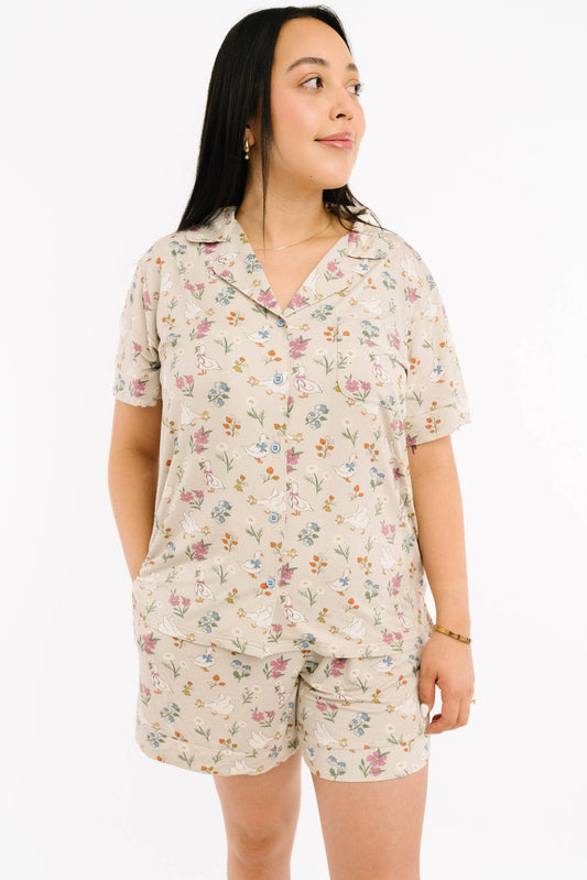 Garden Goose Women's Short Bamboo Set