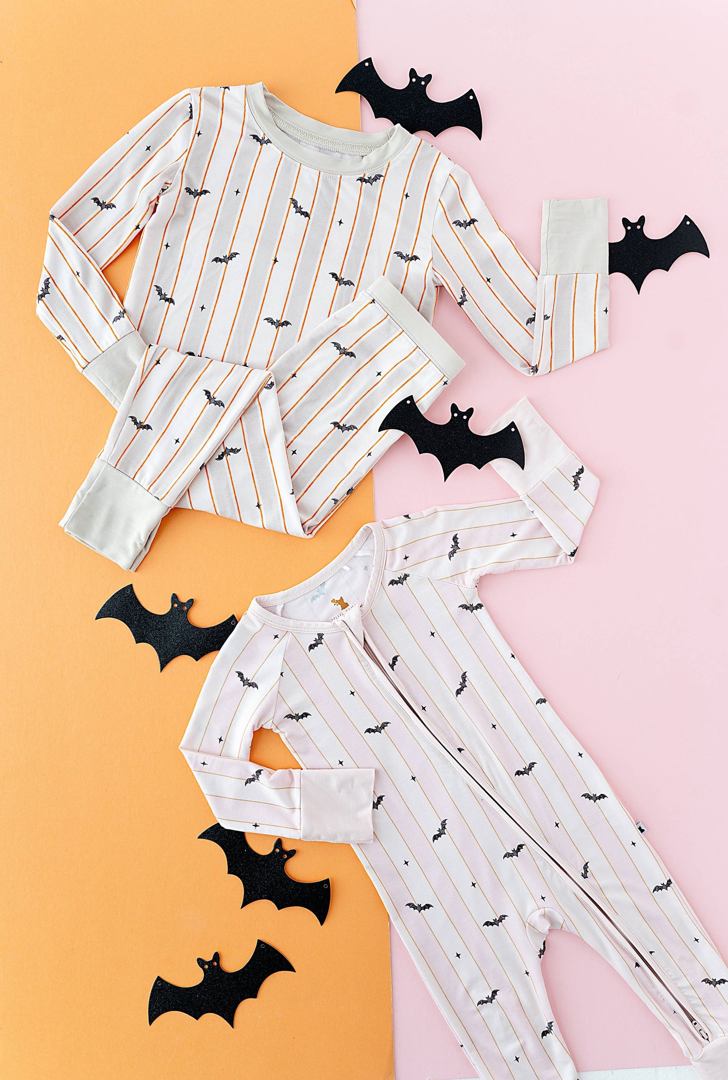 The Batty Bunch Kids Pajamas- Sage