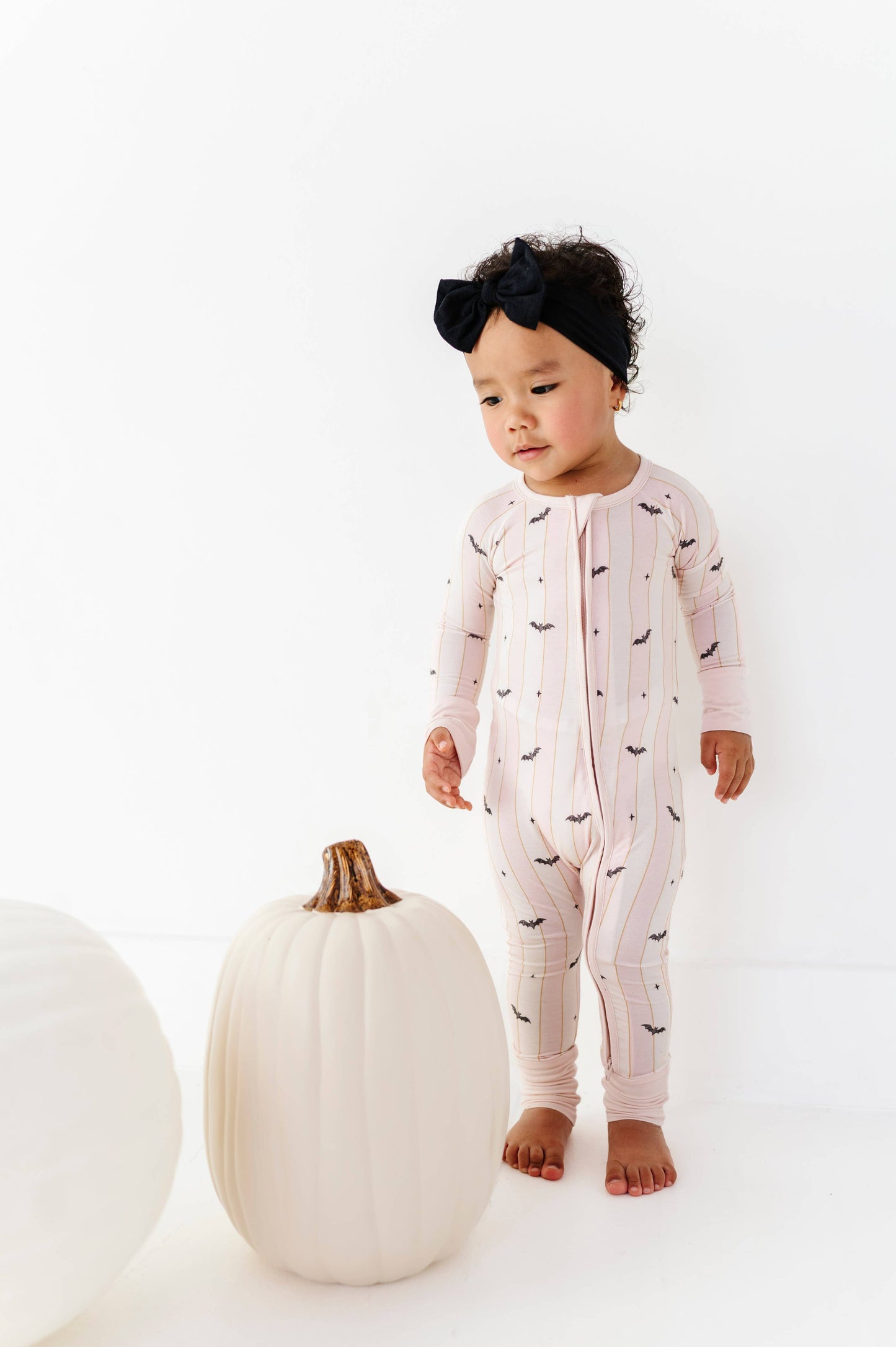 The Batty Bunch Convertible Footies- Pink