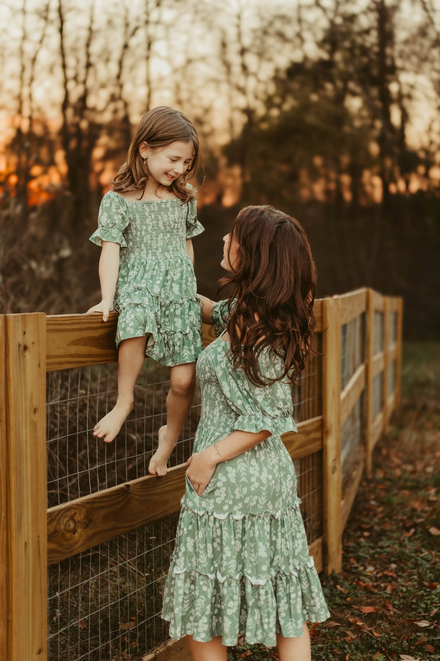 Bamboo Toddler Dress- Whispering Meadows