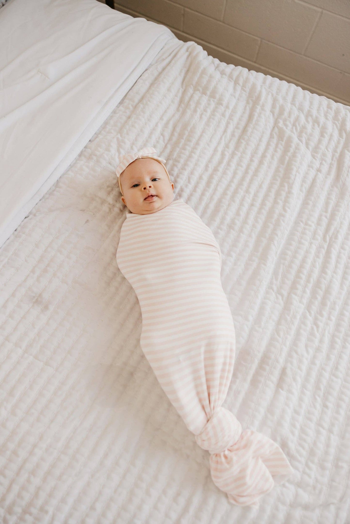 Knit Swaddle Blanket - Winnie