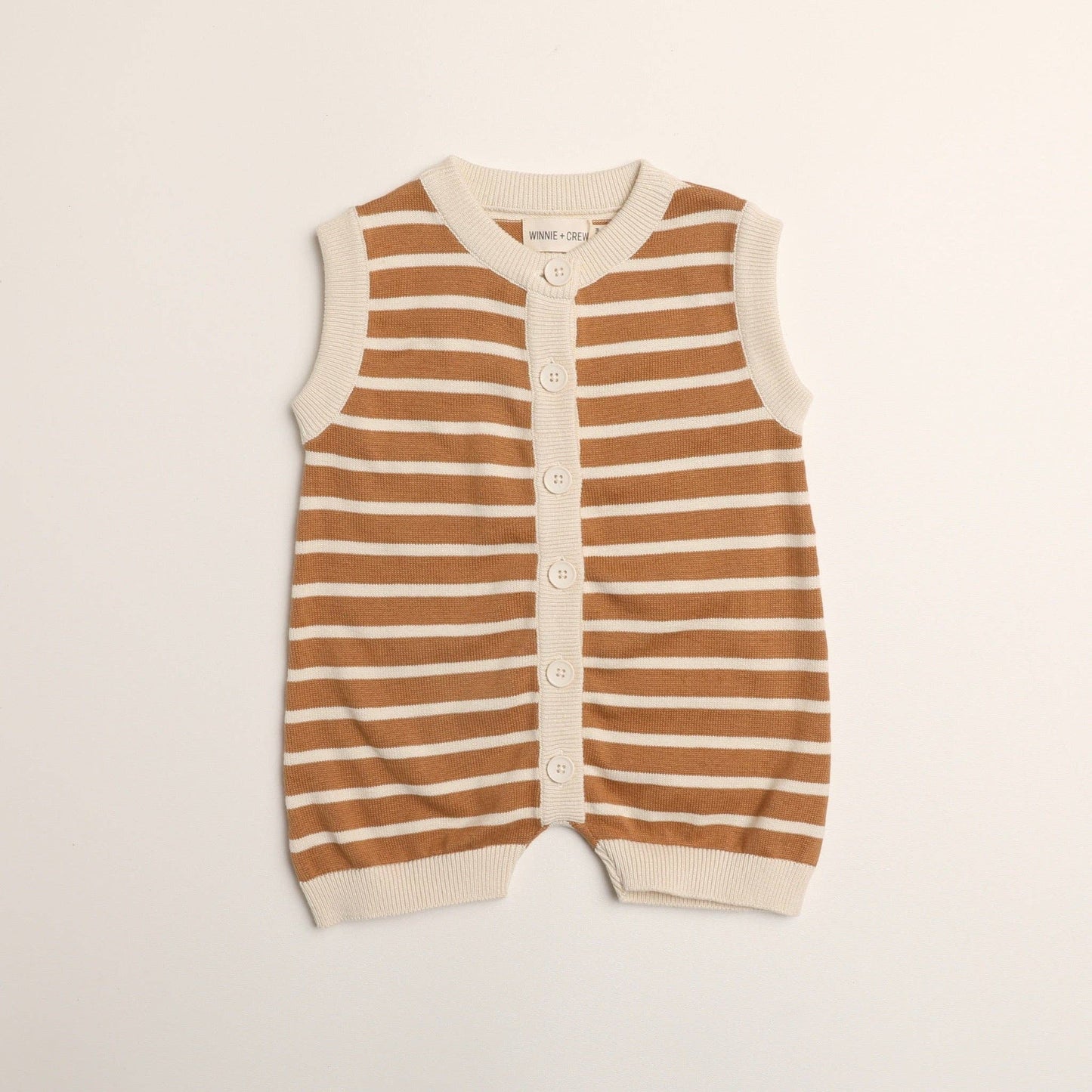 Thayer Jumpsuit in Apple Cinnamon Stripe