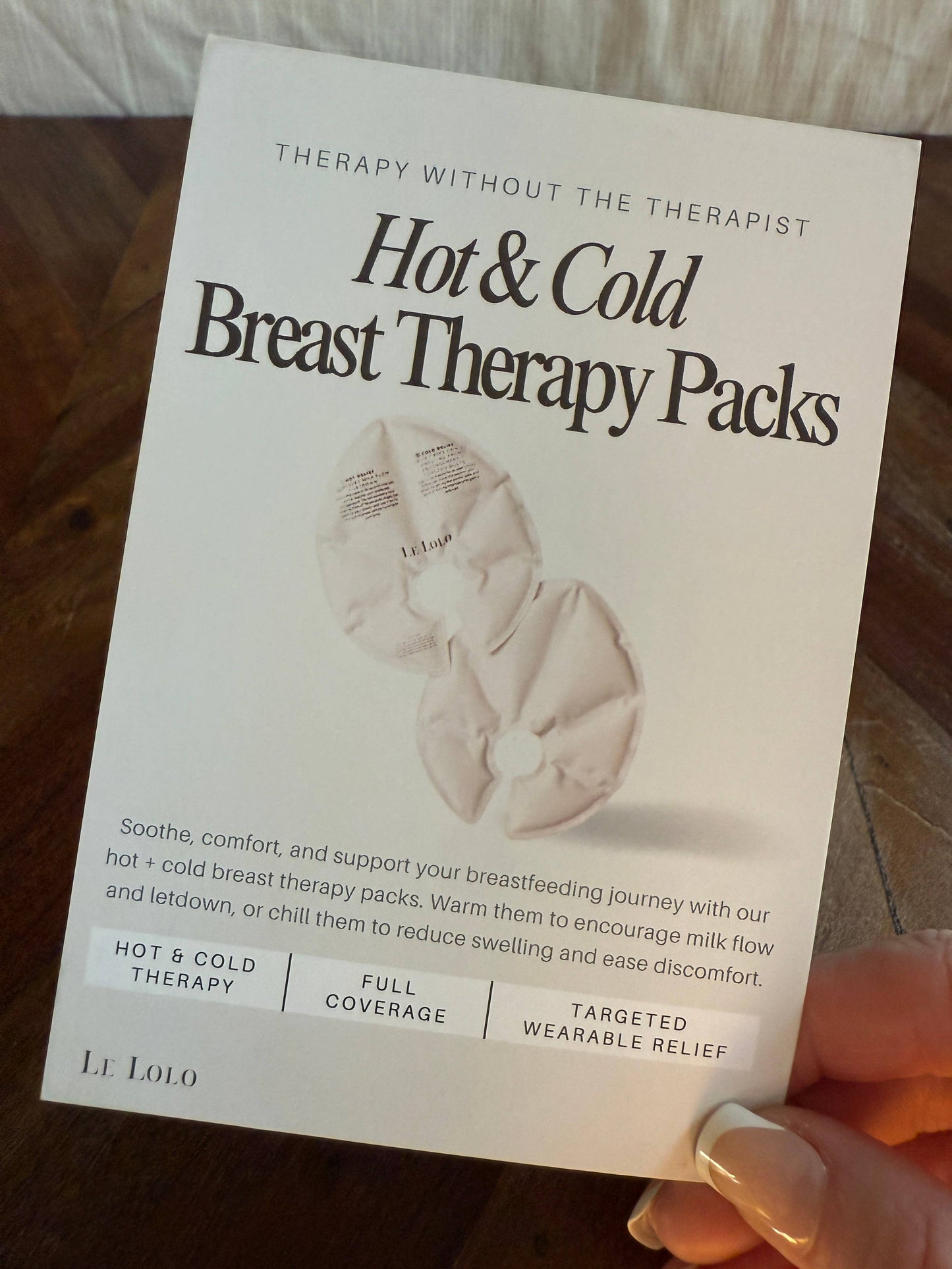 Hot & Cold Breast Therapy Packs | Breastfeeding, New Mom