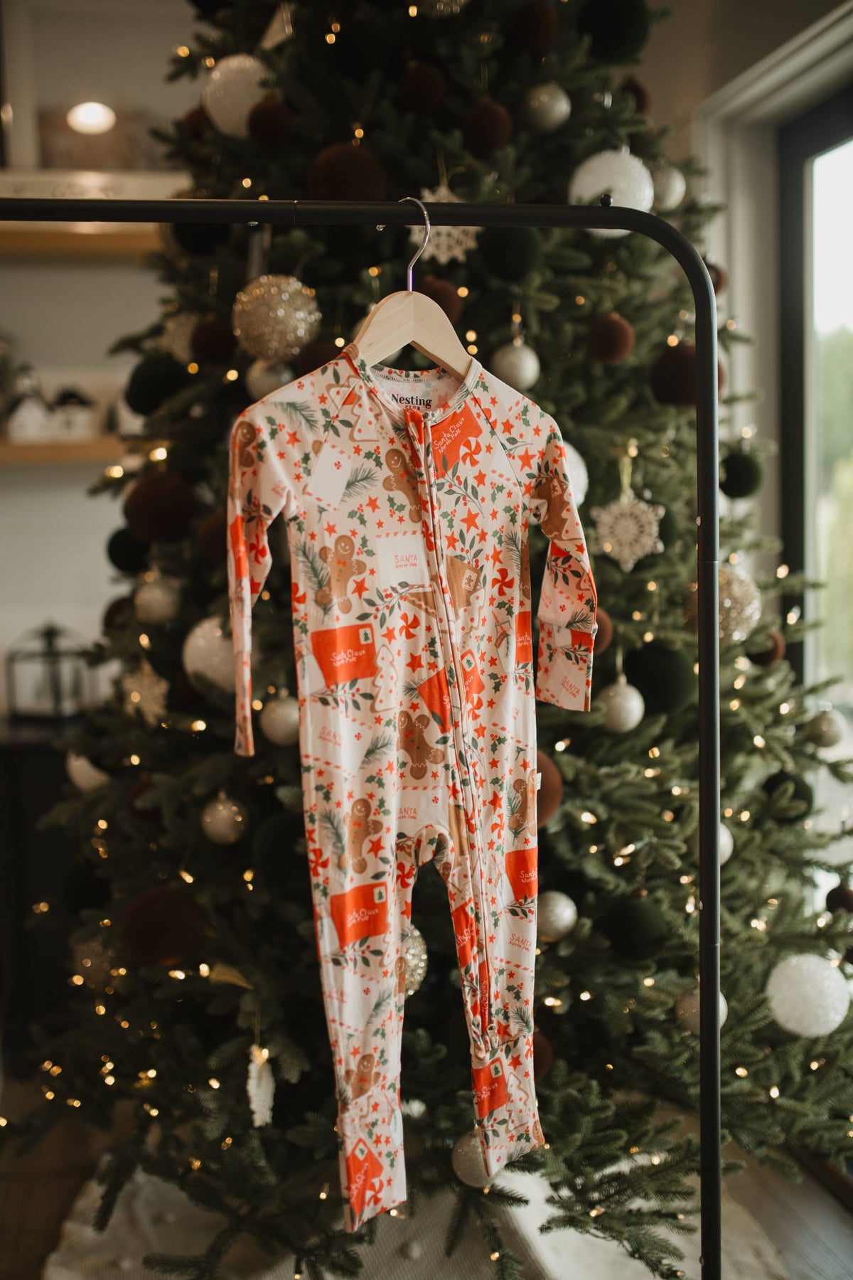 Letters to Santa Zip Romper