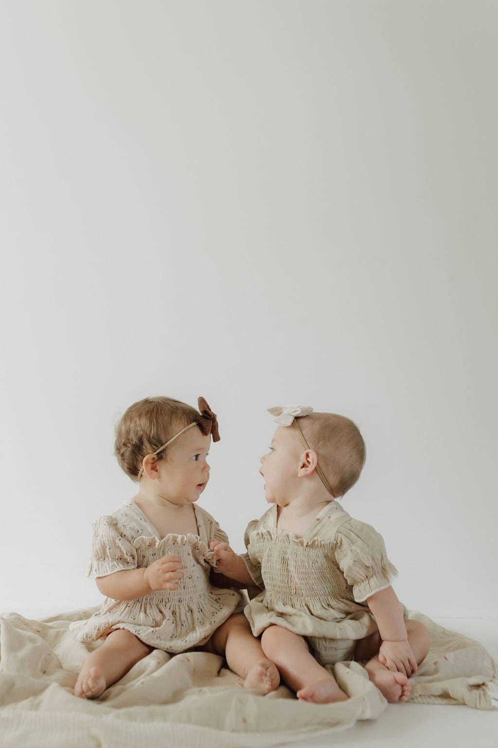 Ruffle Muslin Romper | Silly Goose