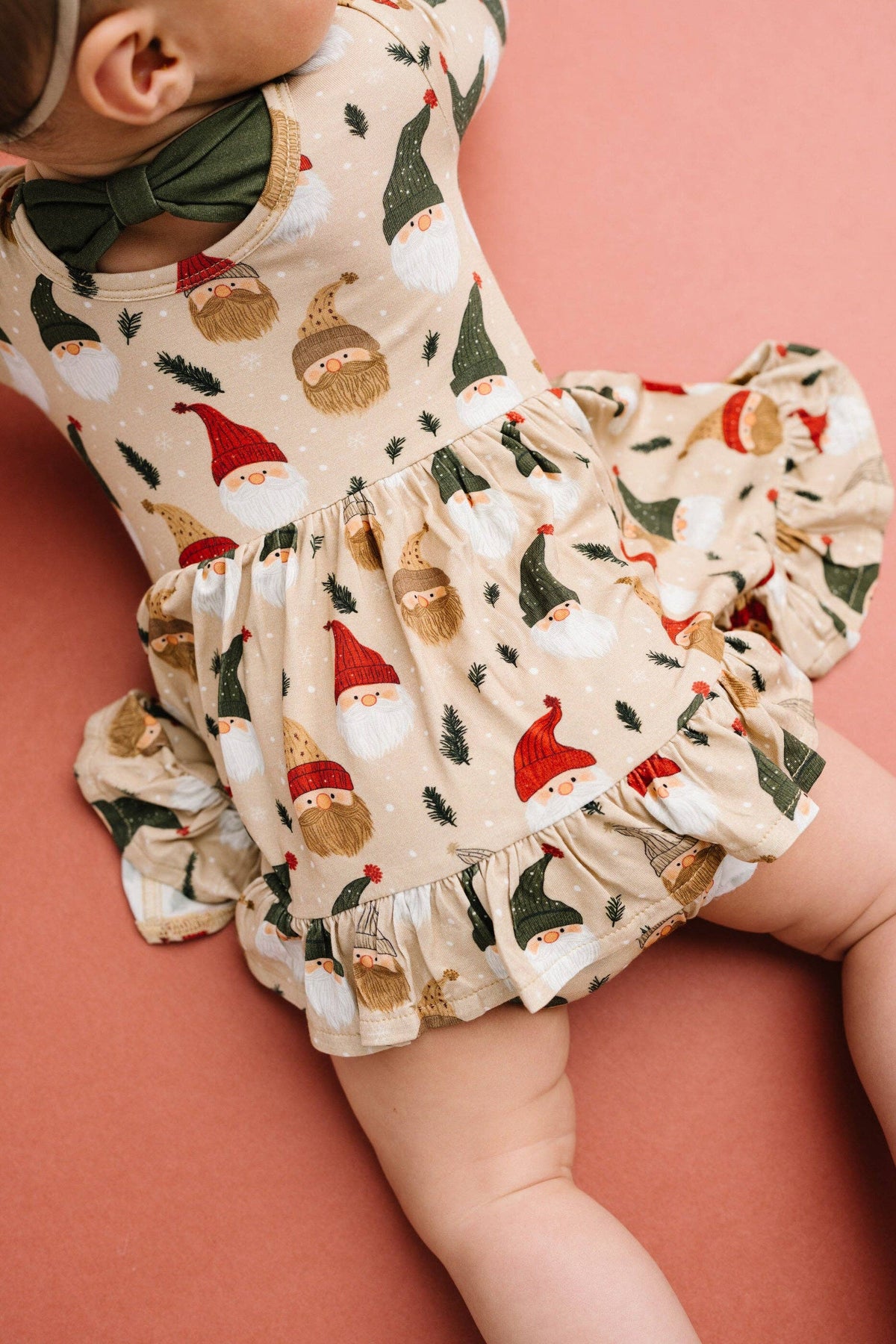 Cozy Gnomes Bodysuit Bamboo Dress
