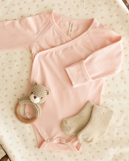 Side Snap Bodysuit Petal