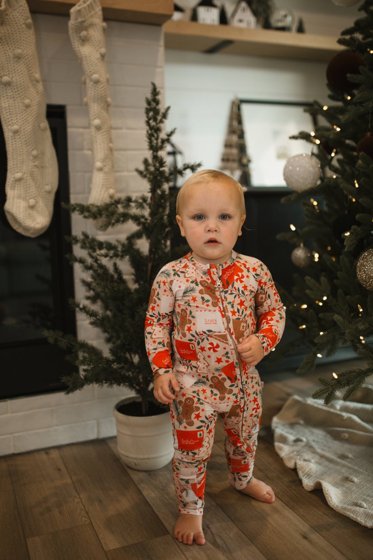 Letters to Santa Zip Romper
